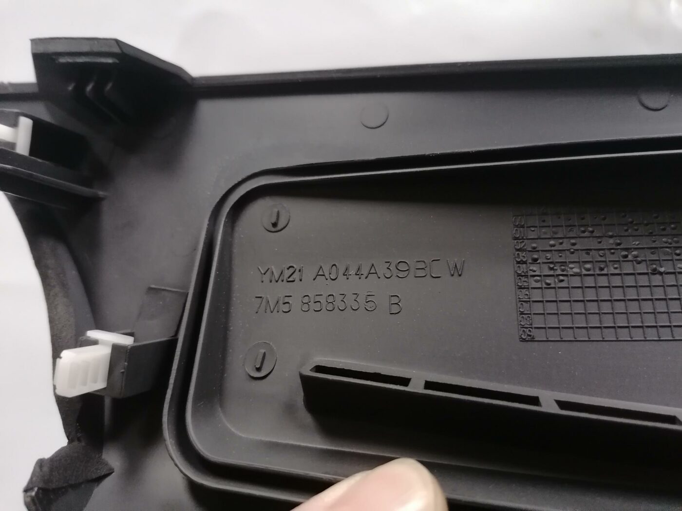 Mērinstrumentu paneļa gaisa vads, pa labi priekš FORD GALAXY 2005