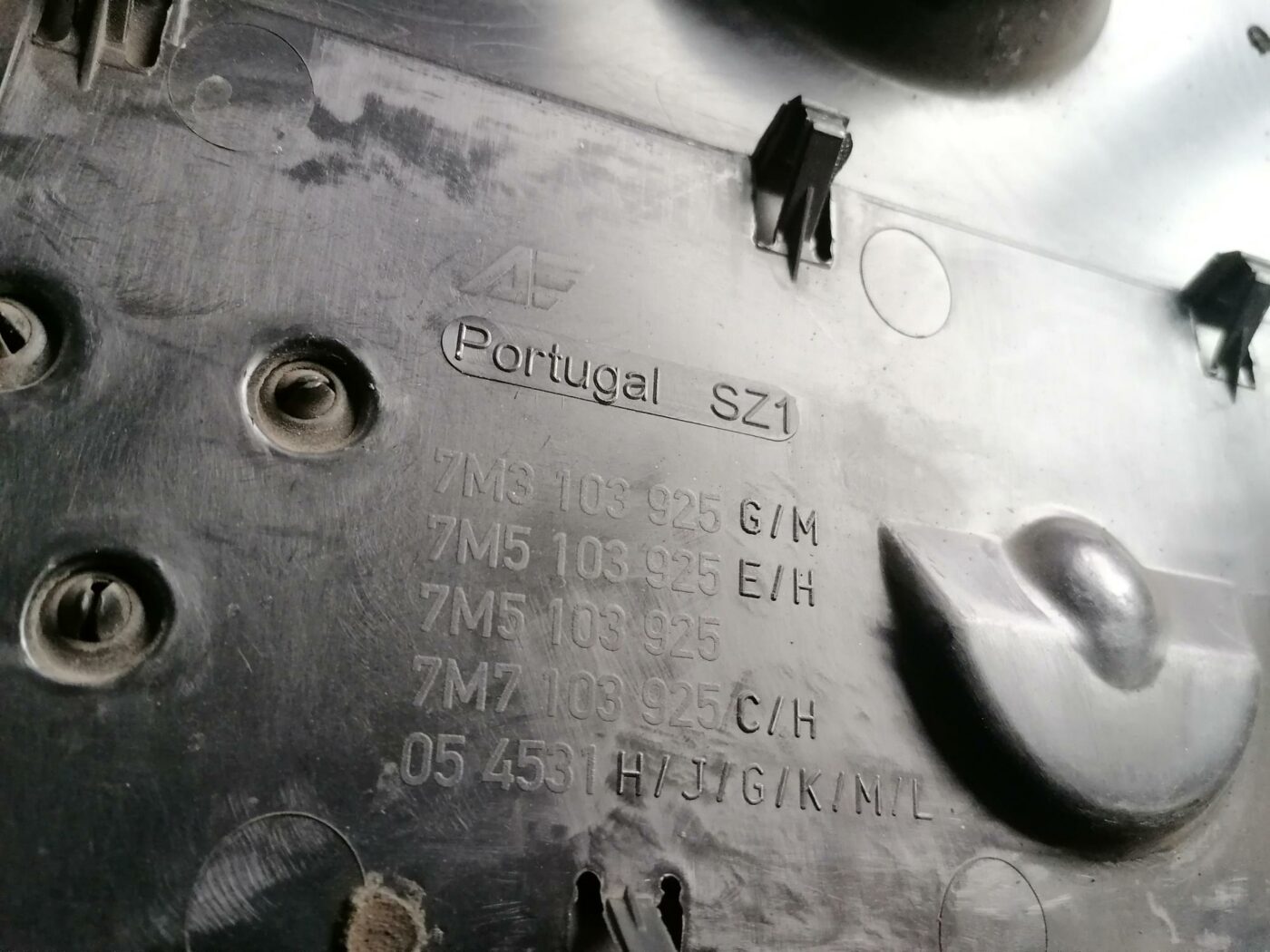 Dzinēja dekoratīvais vāks priekš FORD GALAXY 2005