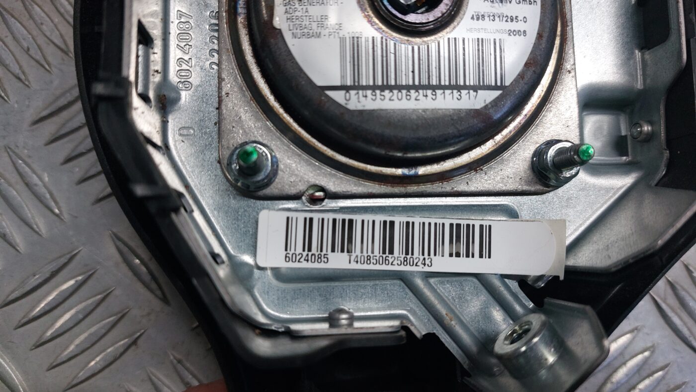 Stūres drošības spilvens priekš MITSUBISHI COLT 2007 4 Stūres drošības spilvens priekš MITSUBISHI COLT 2007