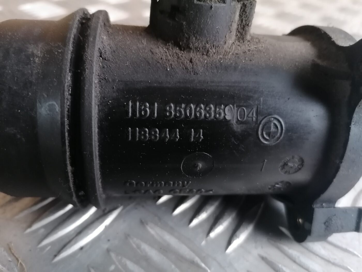 Gaisa plūsmas mērītājs priekš BMW 3 3 F30 F35 F31 11618506359