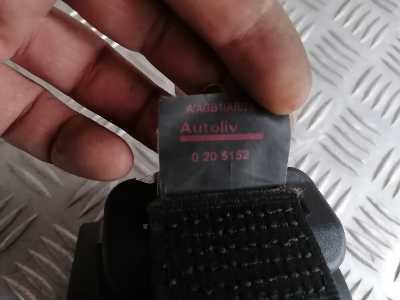 Priekšējā kreisā drošības josta priekš PEUGEOT 607 2010