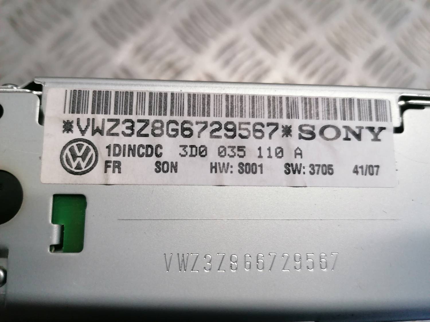 CD/DVD/Navigācijas bloks priekš VW PHAETON 2003 6 CD/DVD/Navigācijas bloks priekš VW PHAETON 2003