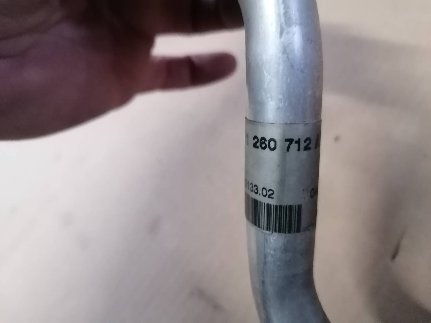 Gaisa kondicioniera galvenā caurule priekš VW PHAETON 2003