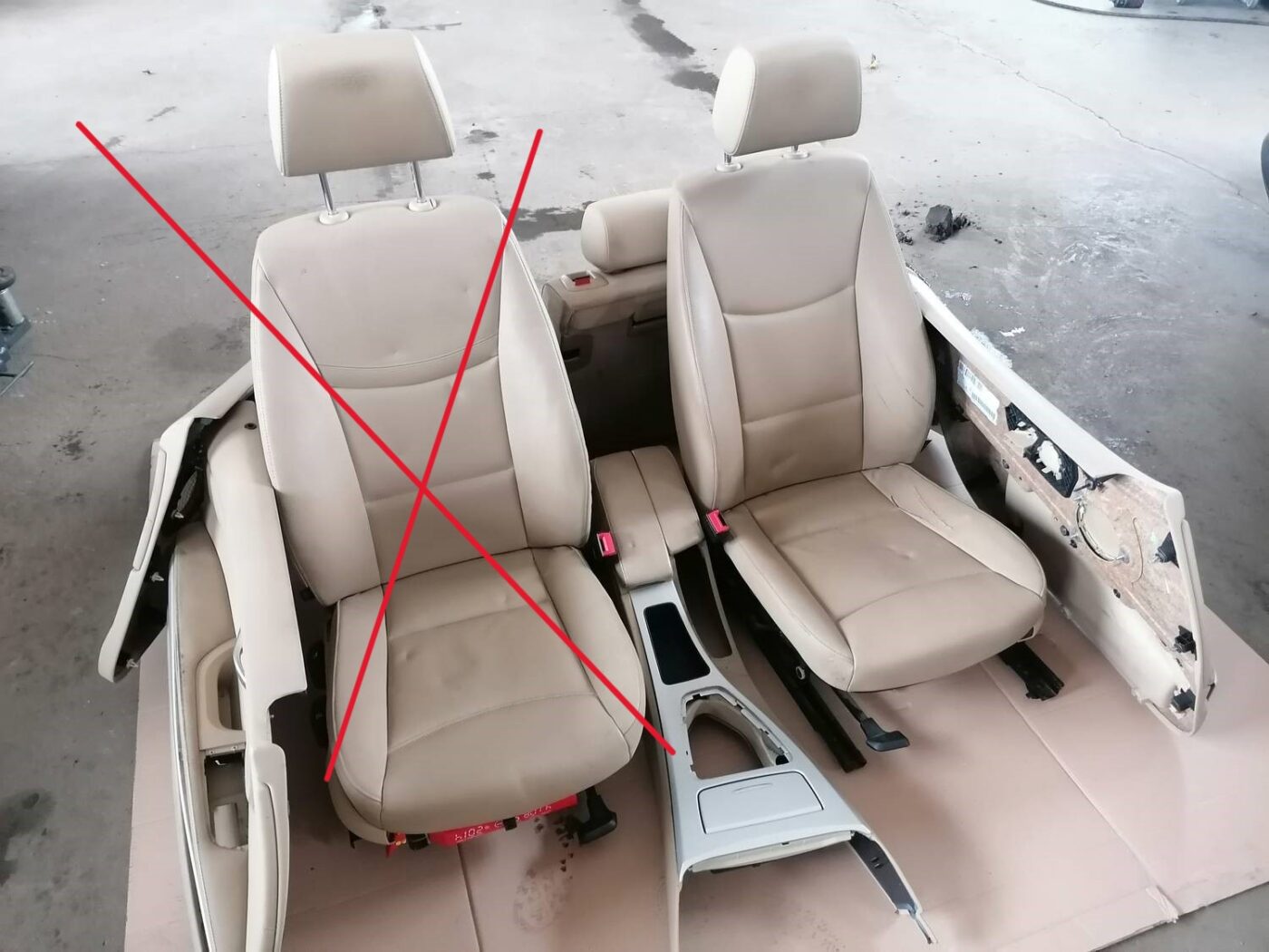 Sēdekļu komplekts priekš BMW 318D E91 2008 TOURING