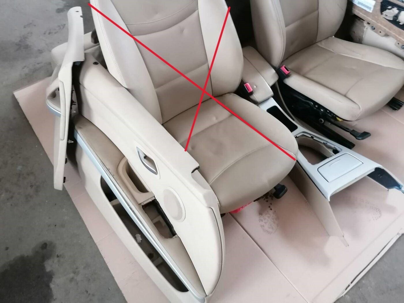 Sēdekļu komplekts priekš BMW 318D E91 2008 TOURING