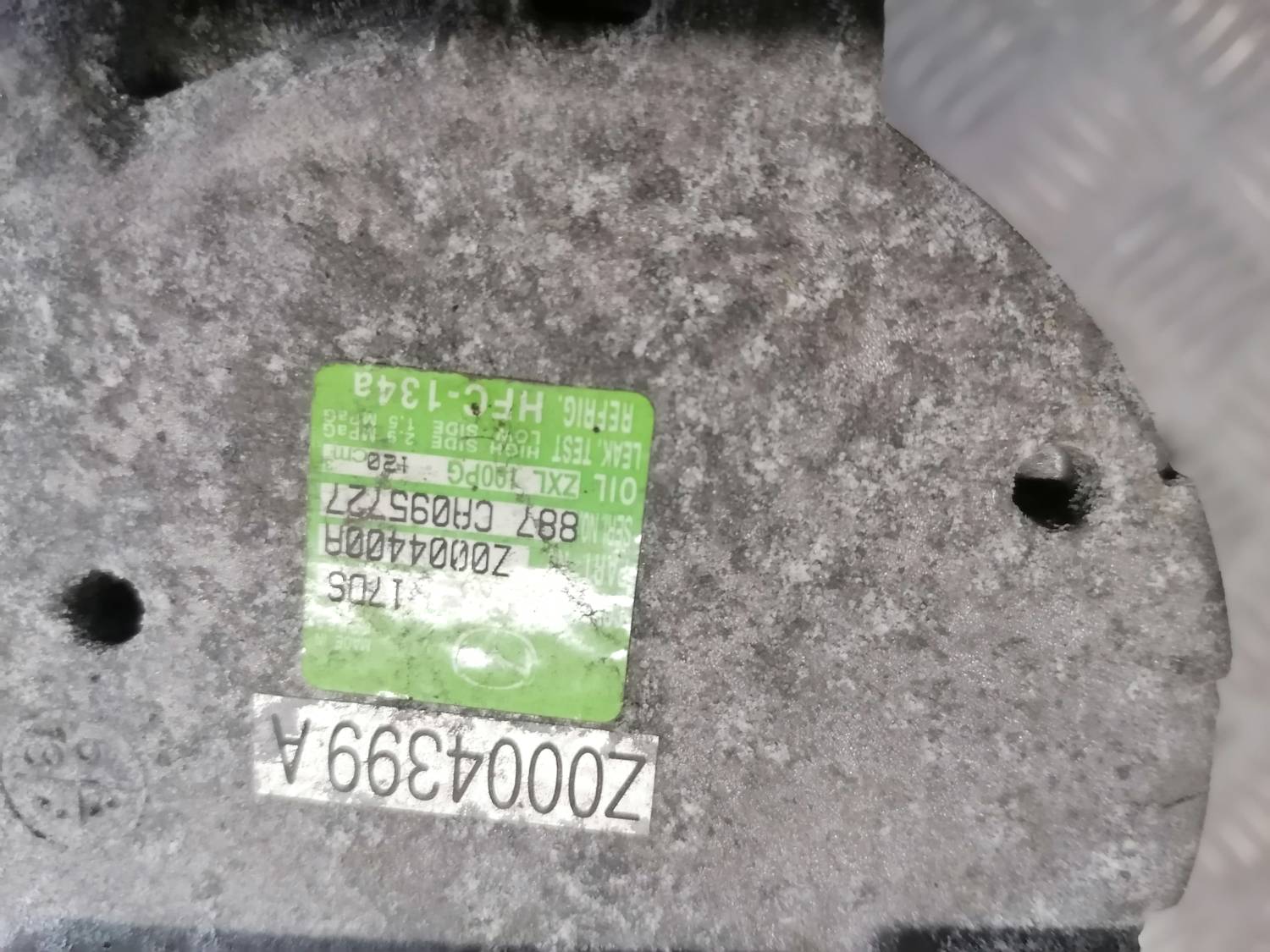 Gaisa kondicioniera kompresors priekš MAZDA 6 2007 7 Gaisa kondicioniera kompresors priekš MAZDA 6 2007