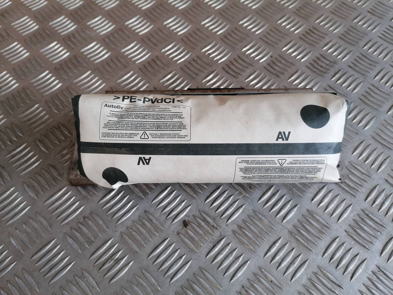 Mērinstrumentu paneļa drošības spilvens priekš XSARA PICASSO 2003