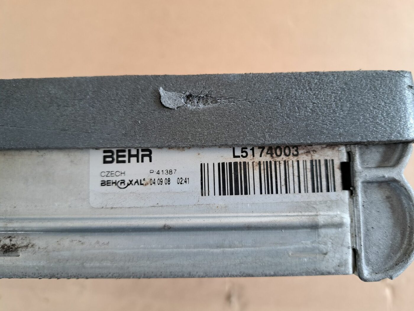 Gaisa kondicionēšanas radiators salonā priekš VOLVO V70 2009 3 Gaisa kondicionēšanas radiators salonā priekš VOLVO V70 2009