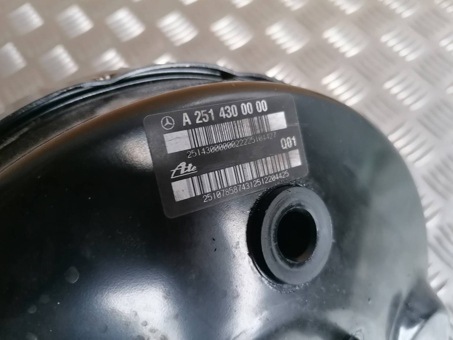 Vakuuma bremžu pastiprinātājs priekš MERCEDES BENZ ML280 2008 OBSIDIAN BLACK