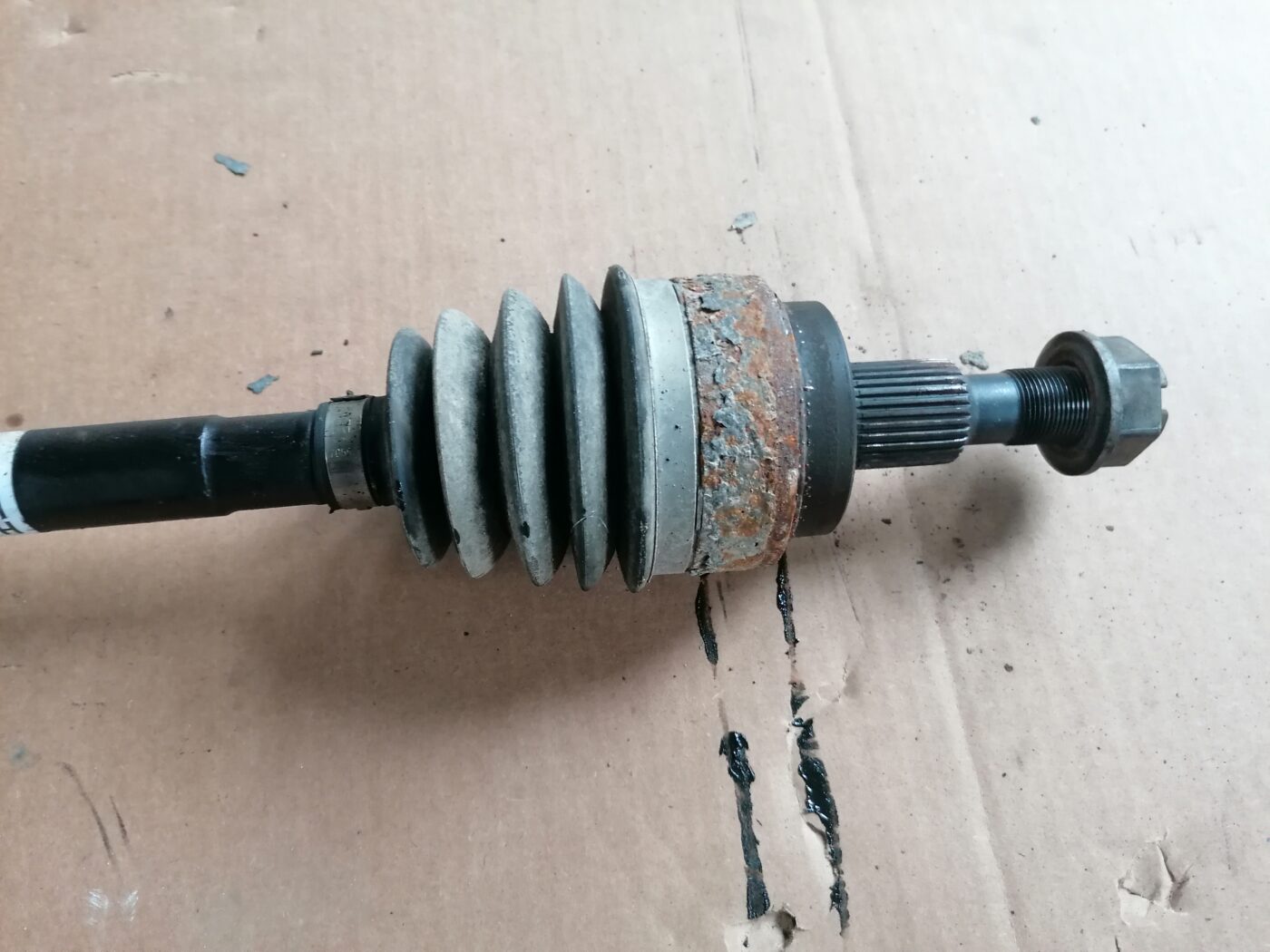 Pusass aizmugurē priekš MERCEDES BENZ ML280 2008 OBSIDIAN BLACK 3 Pusass aizmugurē priekš MERCEDES BENZ ML280 2008 OBSIDIAN BLACK