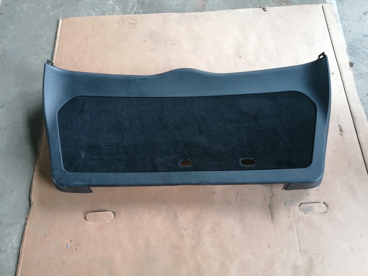 Bagāžnieka vāka liela apdare priekš MERCEDES BENZ ML280 2008 OBSIDIAN BLACK