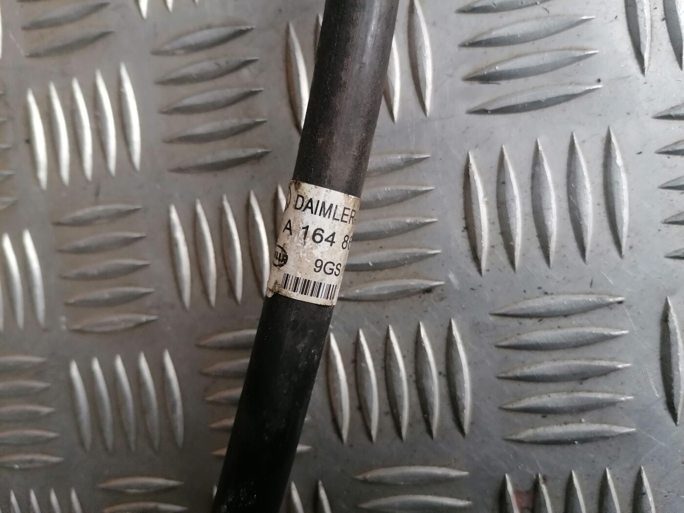 Lukturu mazgātāja sprauslas šļūtene priekš MERCEDES BENZ ML280 2008 OBSIDIAN BLACK