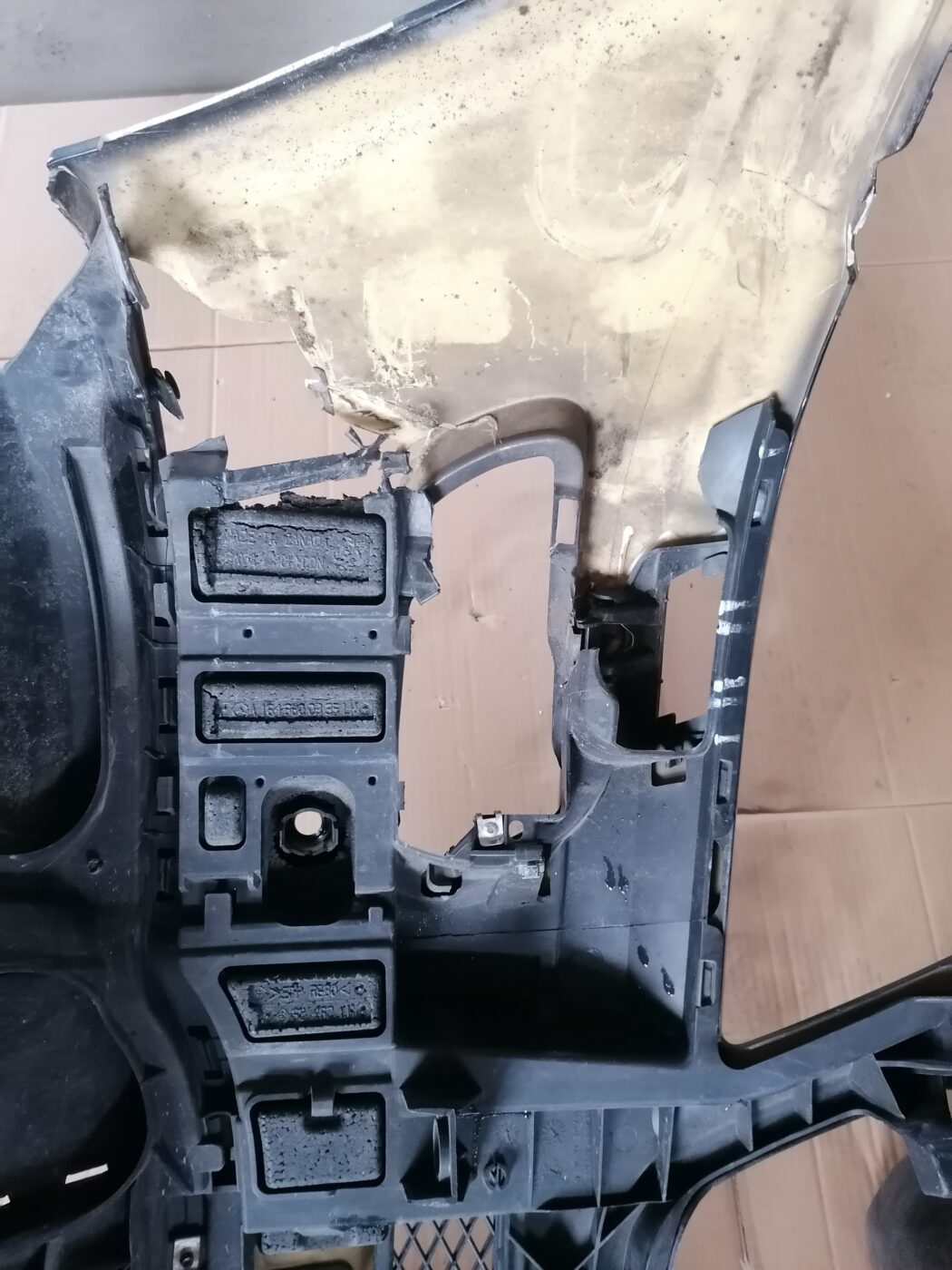 Priekšējais buferis priekš MERCEDES BENZ ML280 2008 OBSIDIAN BLACK