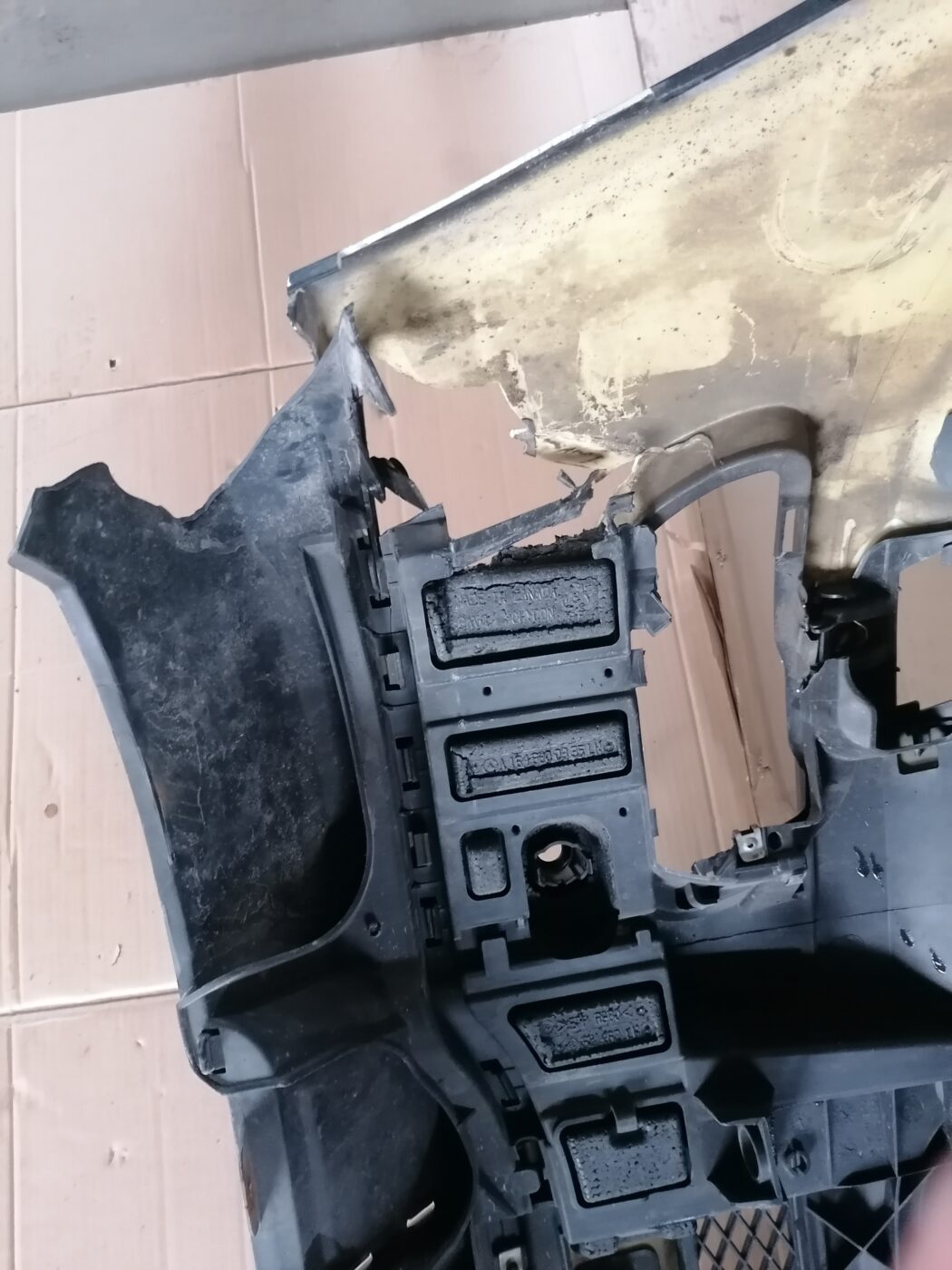 Priekšējais buferis priekš MERCEDES BENZ ML280 2008 OBSIDIAN BLACK