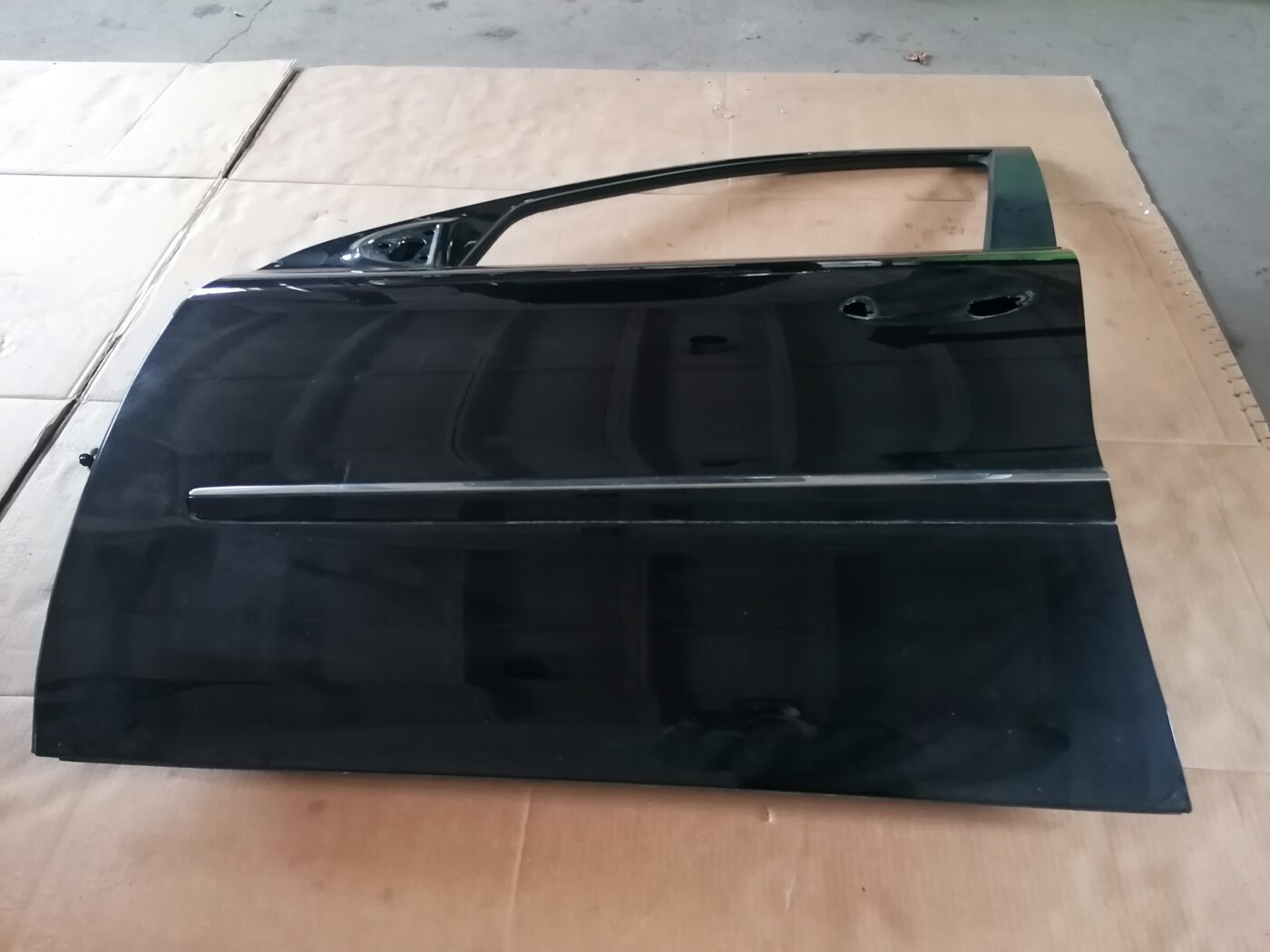 Priekšējās kreisās durvis priekš MERCEDES BENZ ML280 2008 OBSIDIAN BLACK