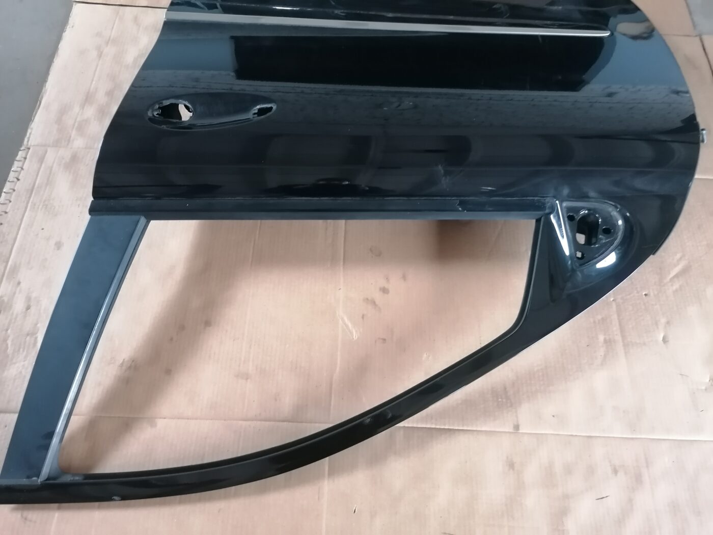 Priekšējās kreisās durvis priekš MERCEDES BENZ ML280 2008 OBSIDIAN BLACK