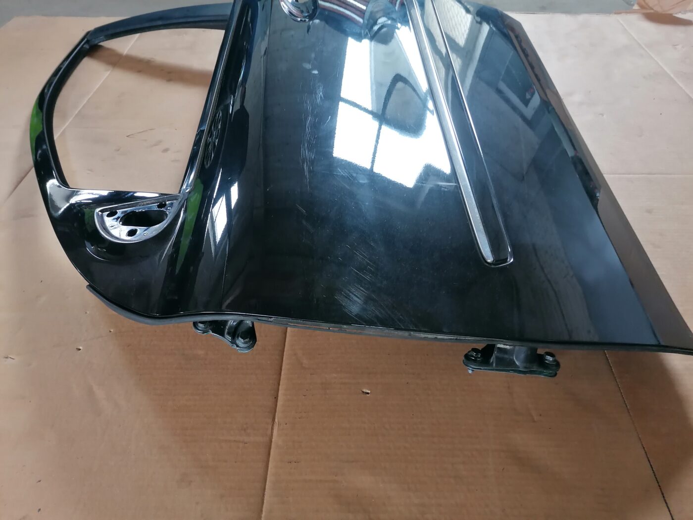 Priekšējās kreisās durvis priekš MERCEDES BENZ ML280 2008 OBSIDIAN BLACK