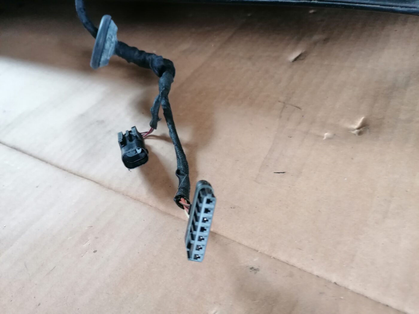 Priekšējās kreisās durvis priekš MERCEDES BENZ ML280 2008 OBSIDIAN BLACK