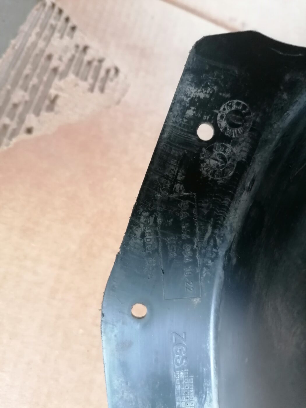 Priekšējais labais paspārns priekš MERCEDES BENZ ML280 2008 OBSIDIAN BLACK