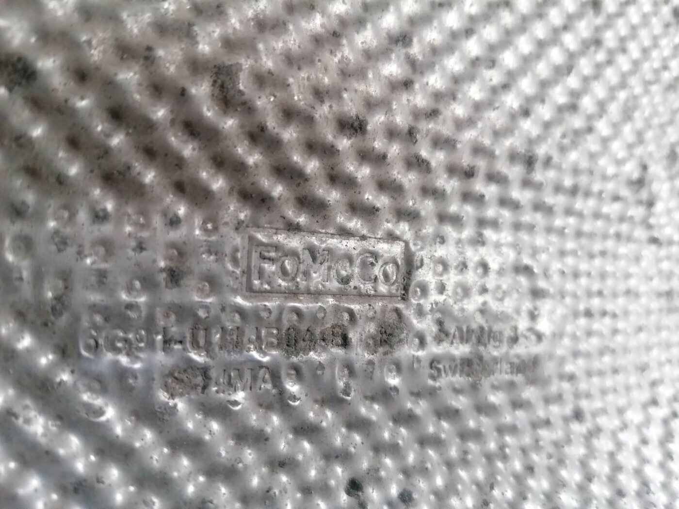 Izpūtēja sistēmas karstuma aizsargs priekš FORD MONDEO 2007