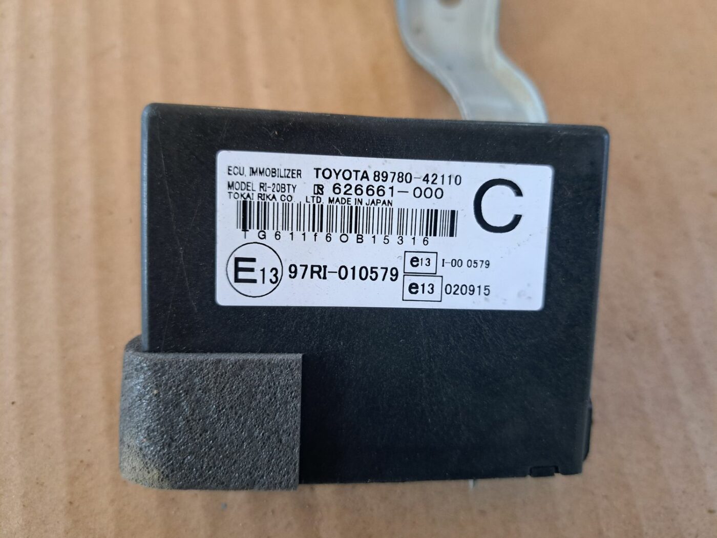 Imobilaizera vadības bloks priekš TOYOTA RAV 4 2006