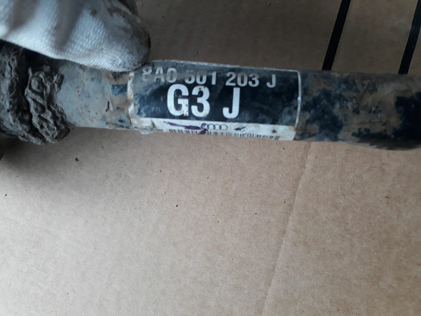 Pusass aizmugurē priekš AUDI A4 2000 AVANT