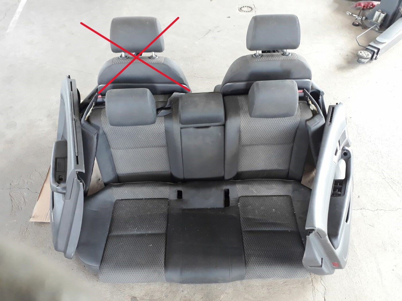 Sēdekļu komplekts priekš AUDI A6 AVANT 2006