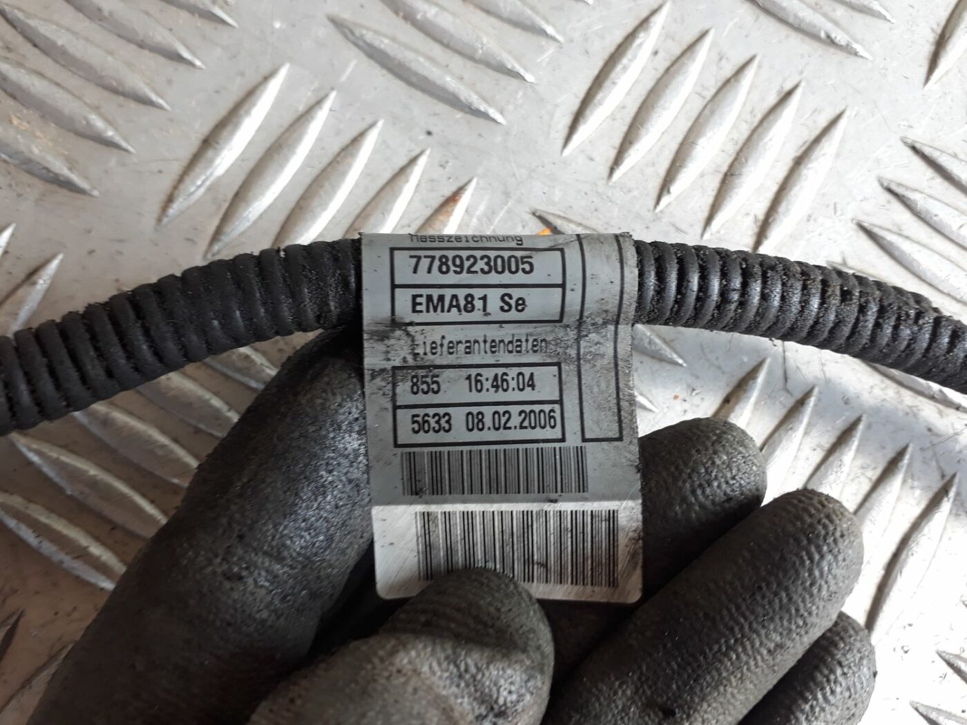 Kvēlsveču vadi priekš BMW 530D E61 2006 TOURING BLUE