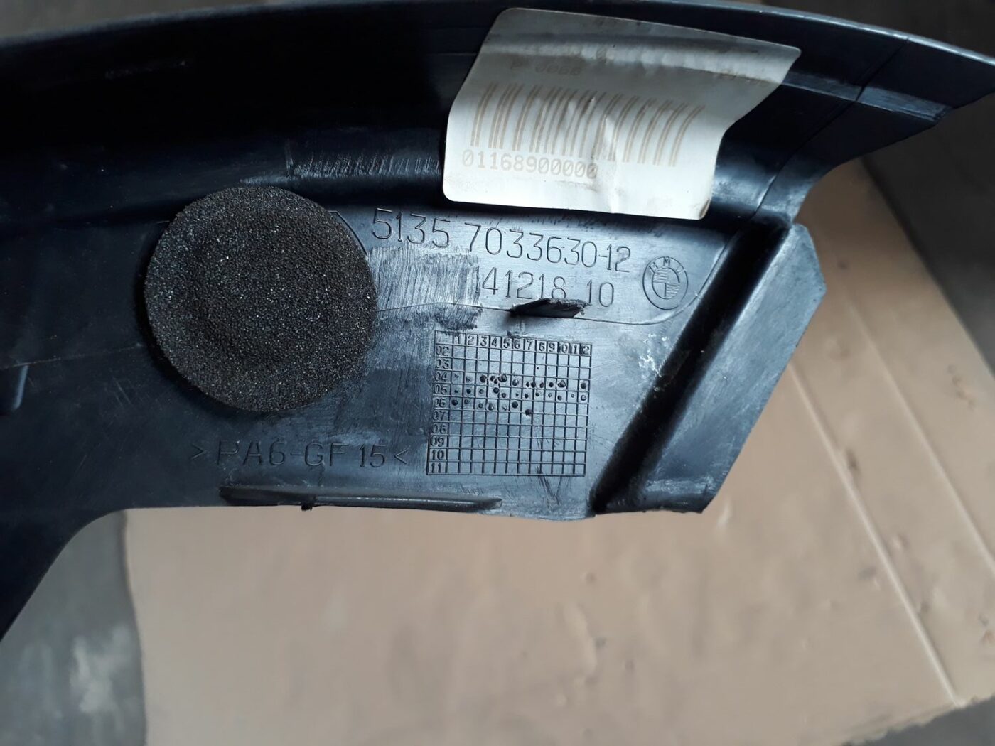 Durvju stikla moldings priekš BMW 530D E61 2006 TOURING BLUE 2 Durvju stikla moldings priekš BMW 530D E61 2006 TOURING BLUE