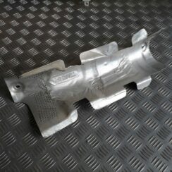 Izpūtēja sistēmas karstuma aizsargs priekš BMW 530D E61 2006 TOURING BLUE