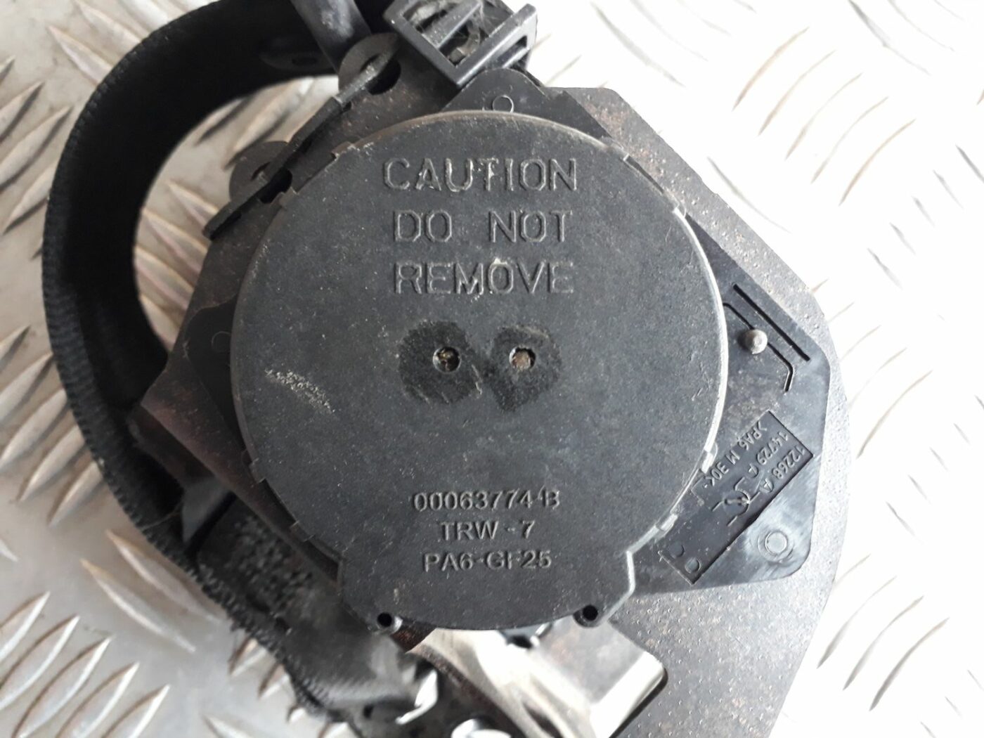 Aizmugurējā kreisa drošības josta priekš SEAT IBIZA 2005