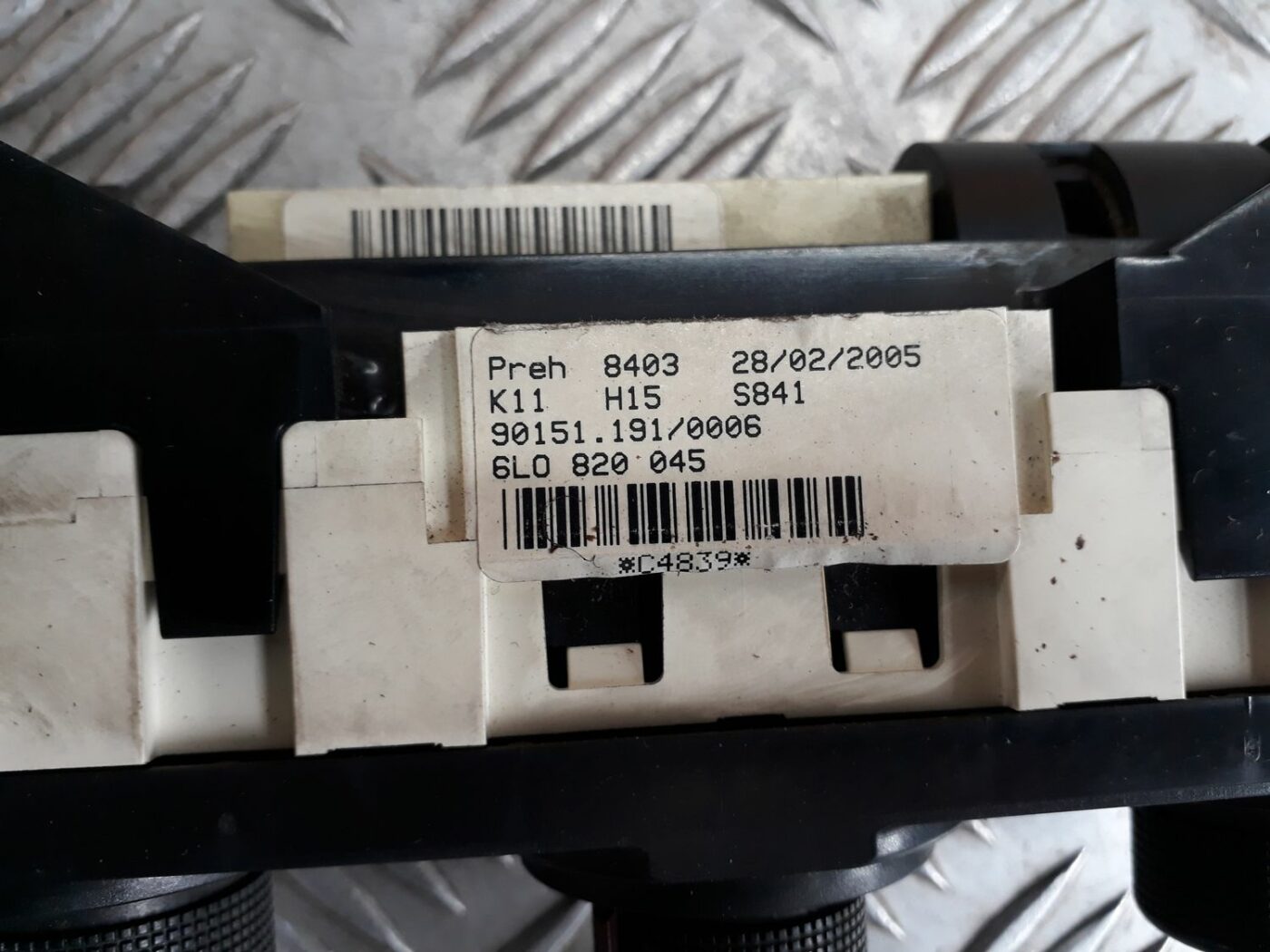 Klimata kontroles bloks priekš SEAT IBIZA 2005