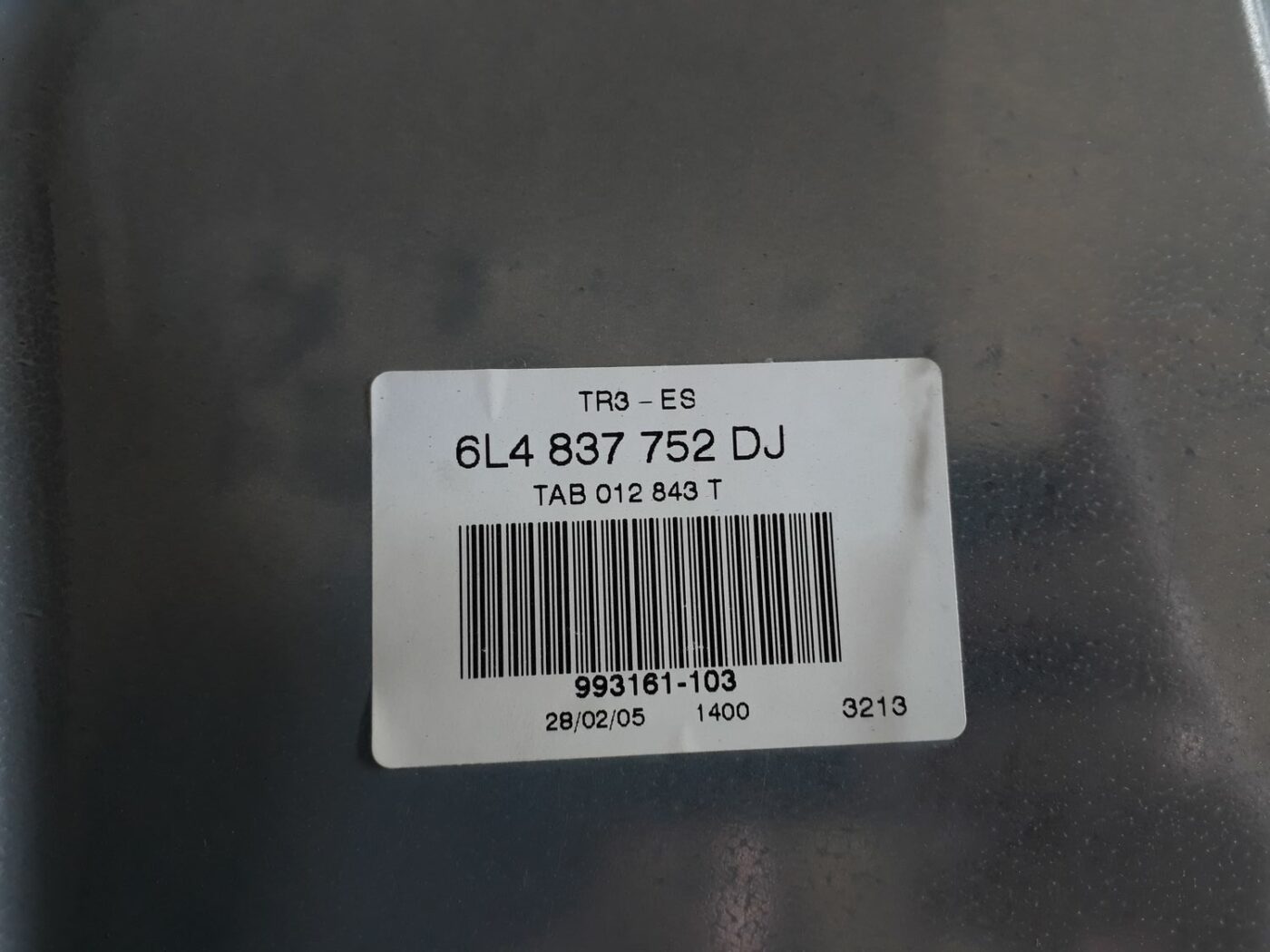 Stikla pacelšanas mehānisma panele priekš SEAT IBIZA 2005