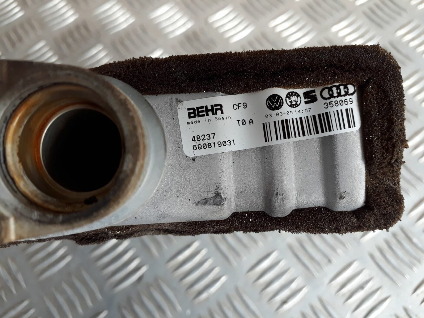 Apsildes sistēmas radiators priekš SEAT IBIZA 2005