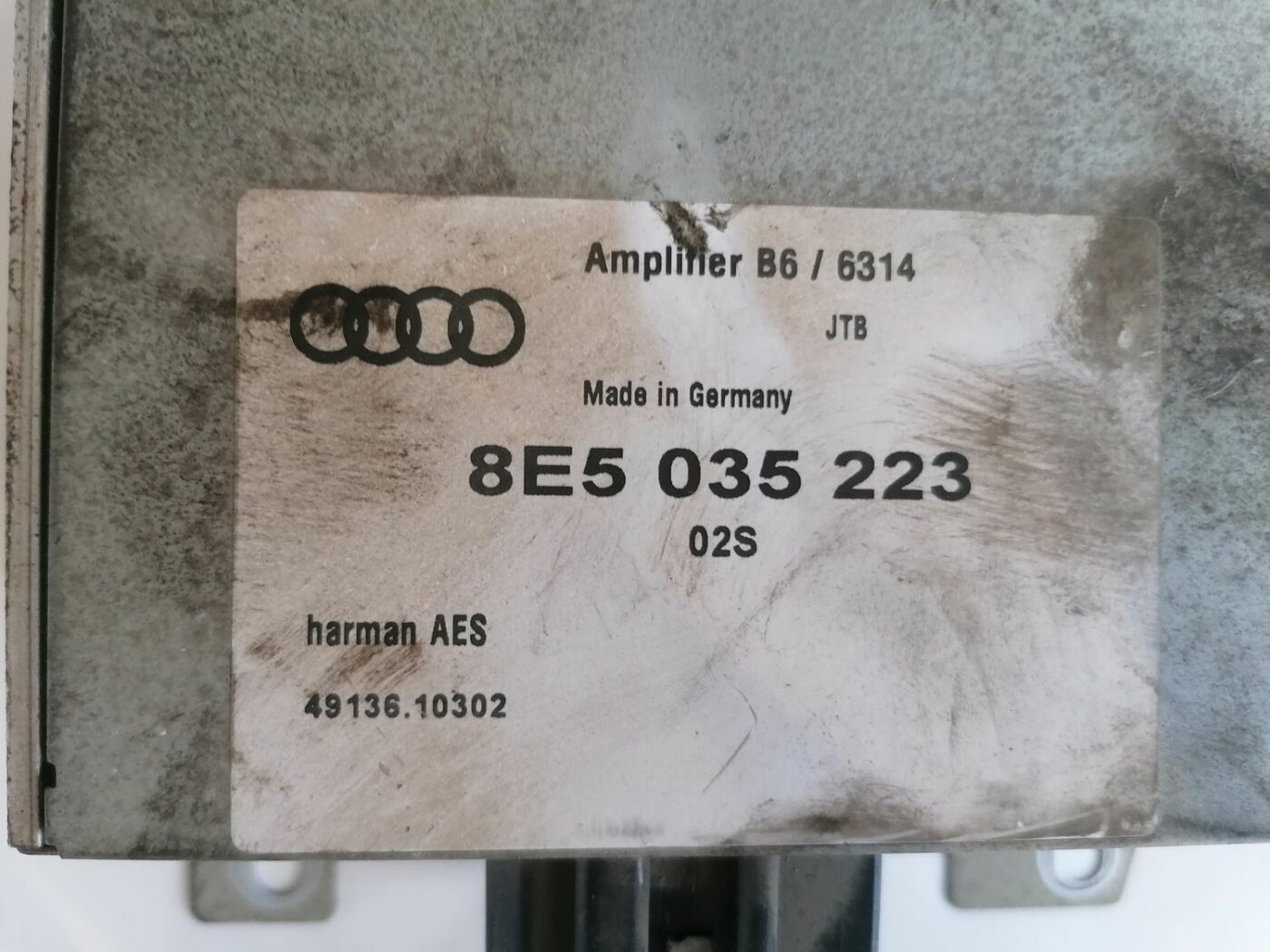 Audio pastiprinātāja bloks priekš AUDI A4 2001 SEDAN