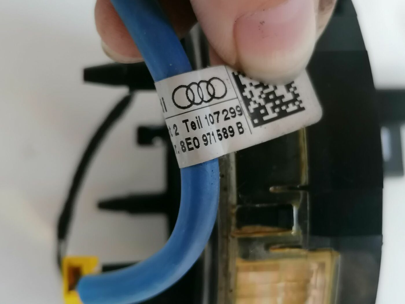 Drošības spilvena slīdgredzens priekš AUDI A4 2001 SEDAN