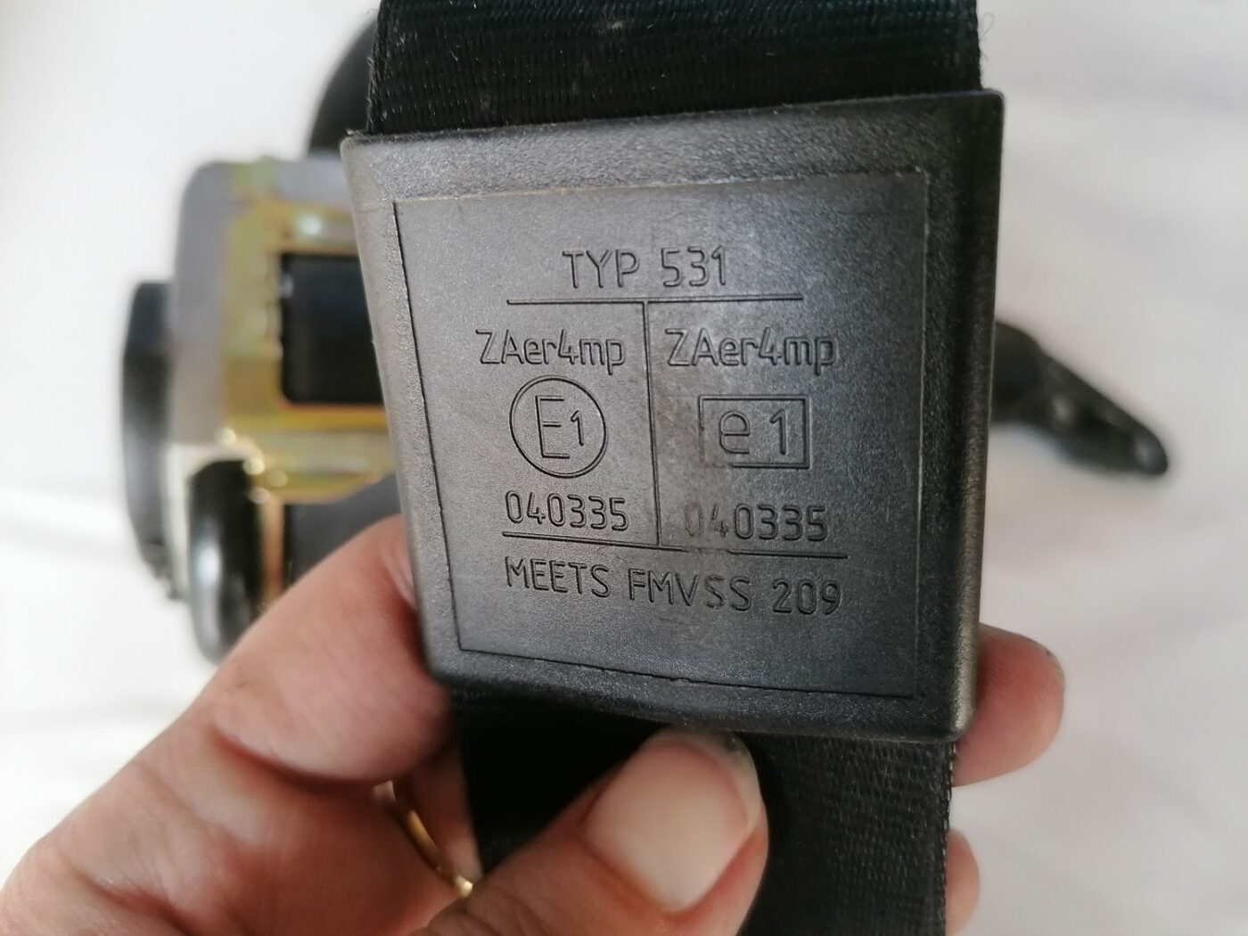 Priekšējā kreisā drošības josta priekš AUDI A4 2001 SEDAN 2 Priekšējā kreisā drošības josta priekš AUDI A4 2001 SEDAN