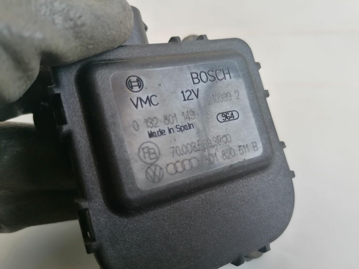 Apsildes sistēmas aktuators priekš VW PASSAT 2003 UNIVERSAL BLUE