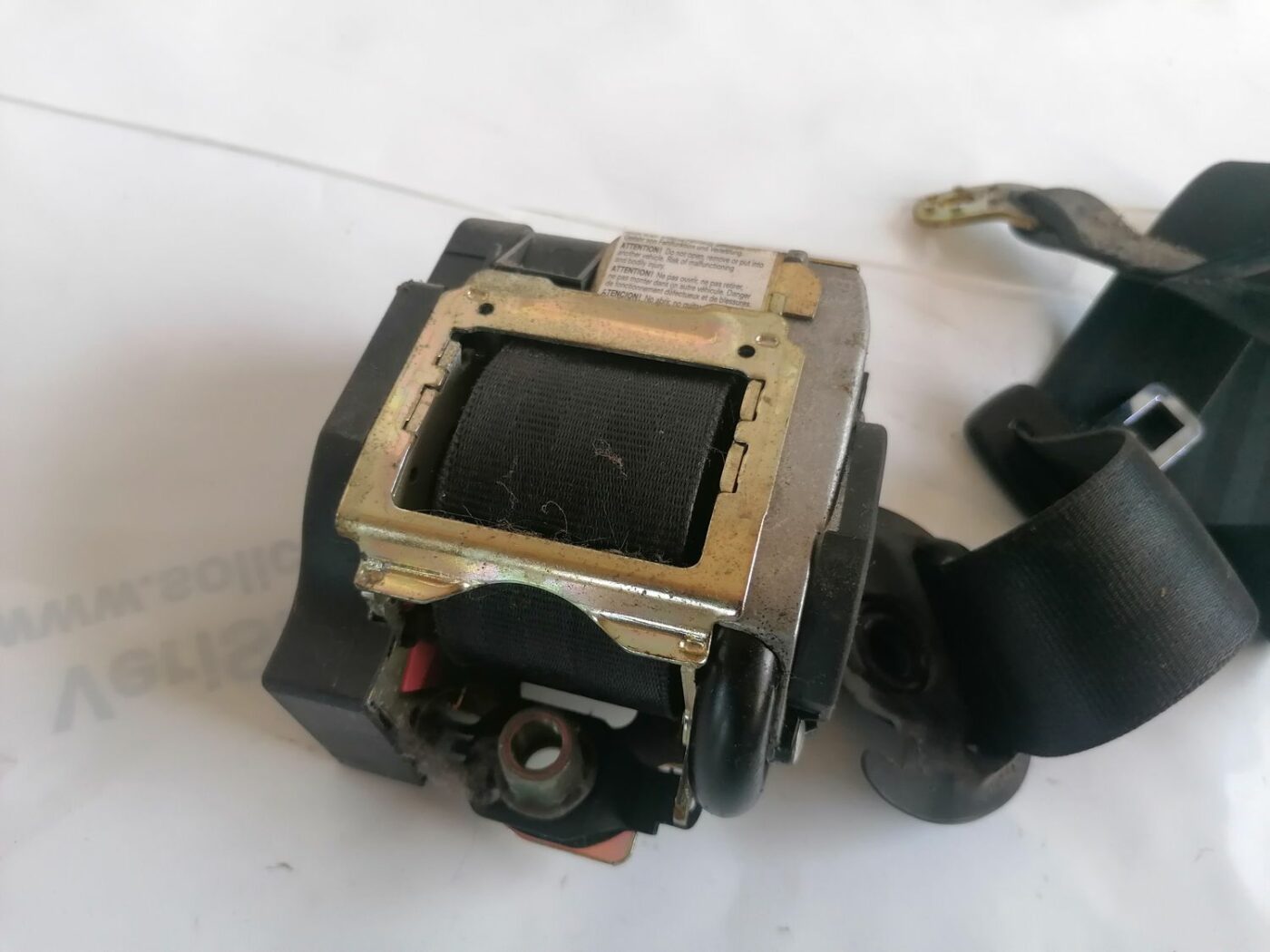 Priekšējā labā drošības josta priekš VW PASSAT 2003 UNIVERSAL BLUE