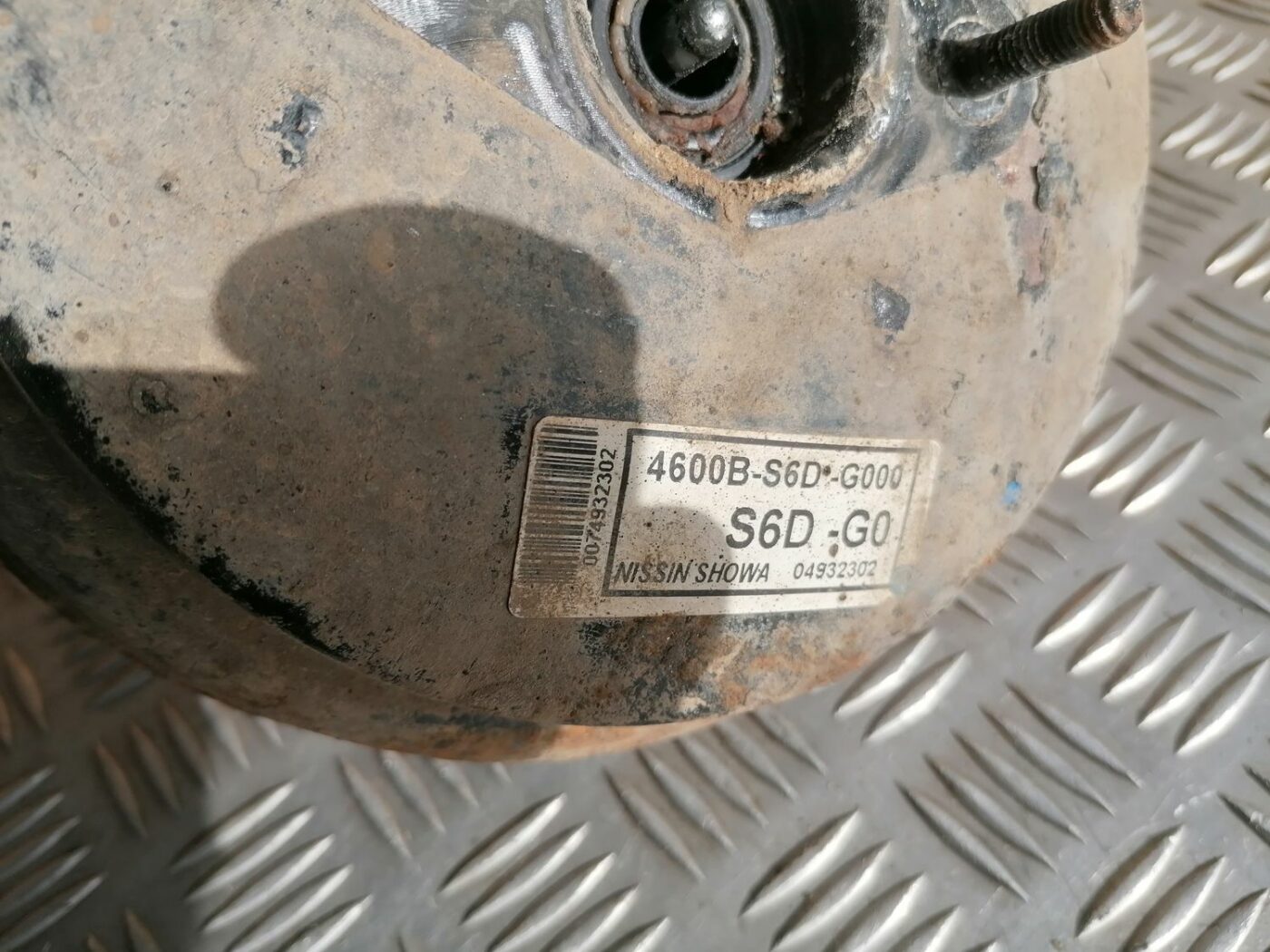 Vakuuma bremžu pastiprinātājs priekš HONDA CIVIC 2004 6 Vakuuma bremžu pastiprinātājs priekš HONDA CIVIC 2004