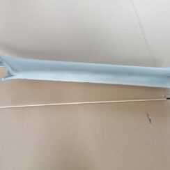 Priekšējas salona statnes apdare priekš HONDA ACCORD 2003 SILVER