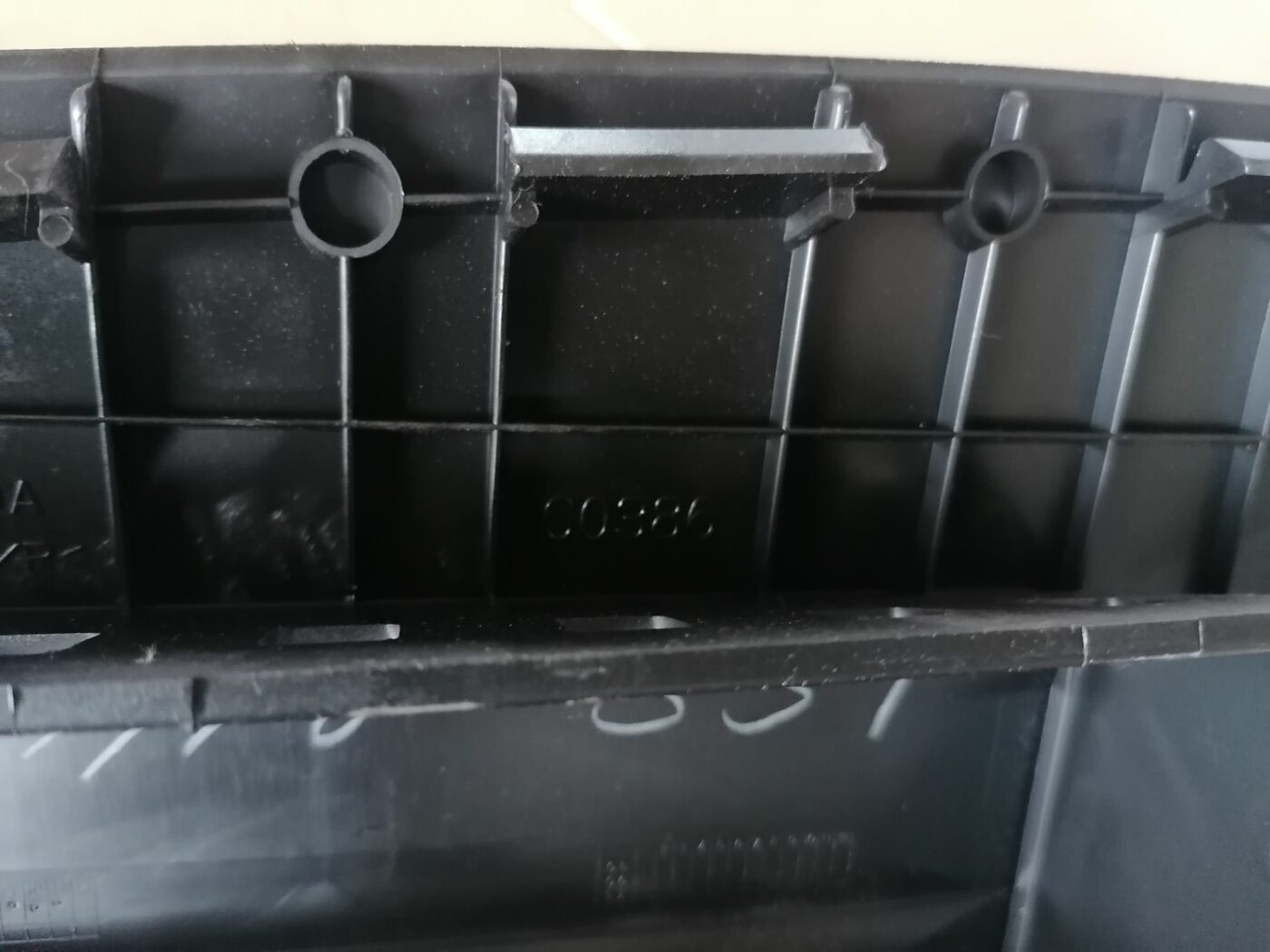 Mērinstrumentu paneļa apdare augšā priekš HONDA ACCORD 2003 SILVER