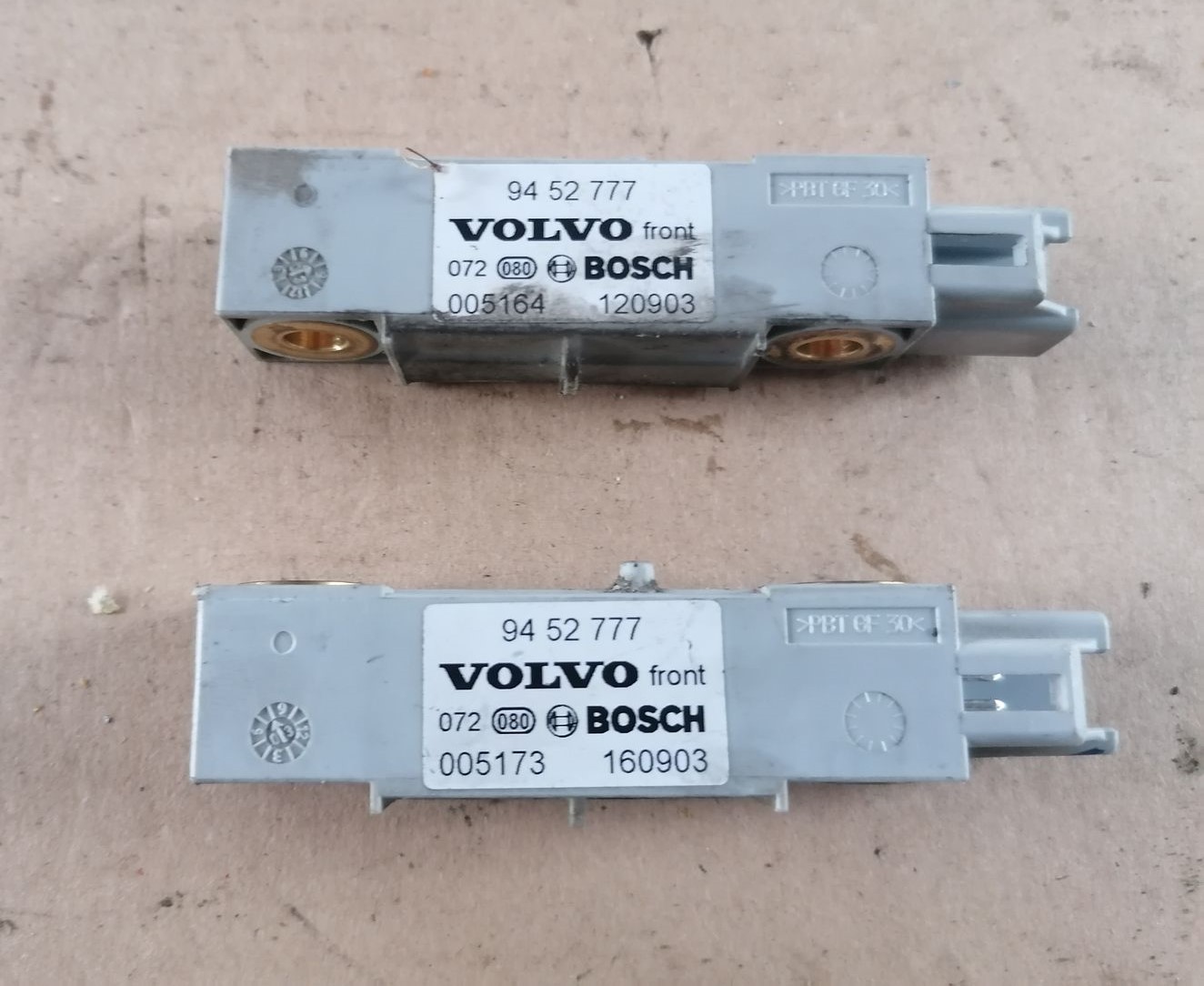 Drošības spilvena trieciensensors priekš VOLVO S60 2004