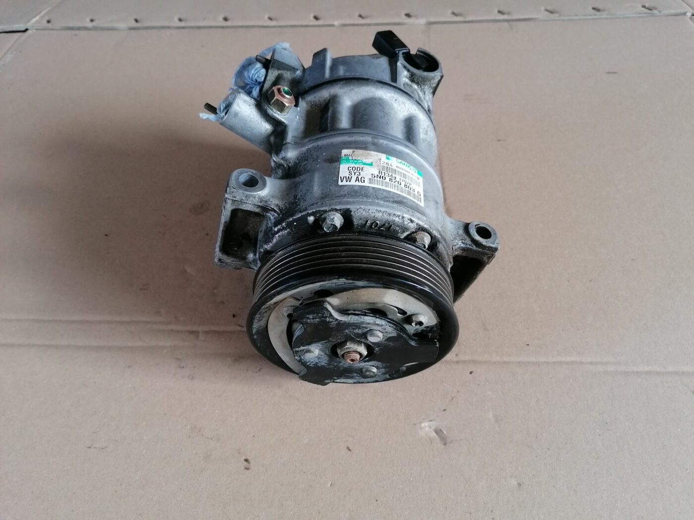 Gaisa kondicioniera kompresors priekš SKODA YETI 2012 7 Gaisa kondicioniera kompresors priekš SKODA YETI 2012