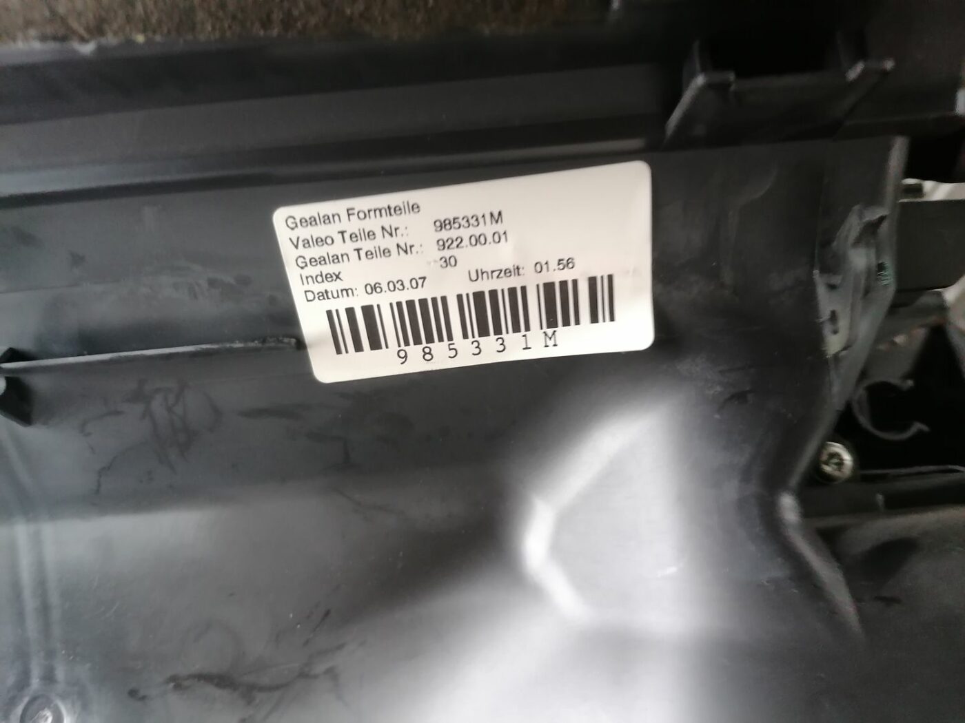 Salona sildītājs priekš BMW 1 E87 2007 GRAPHITE