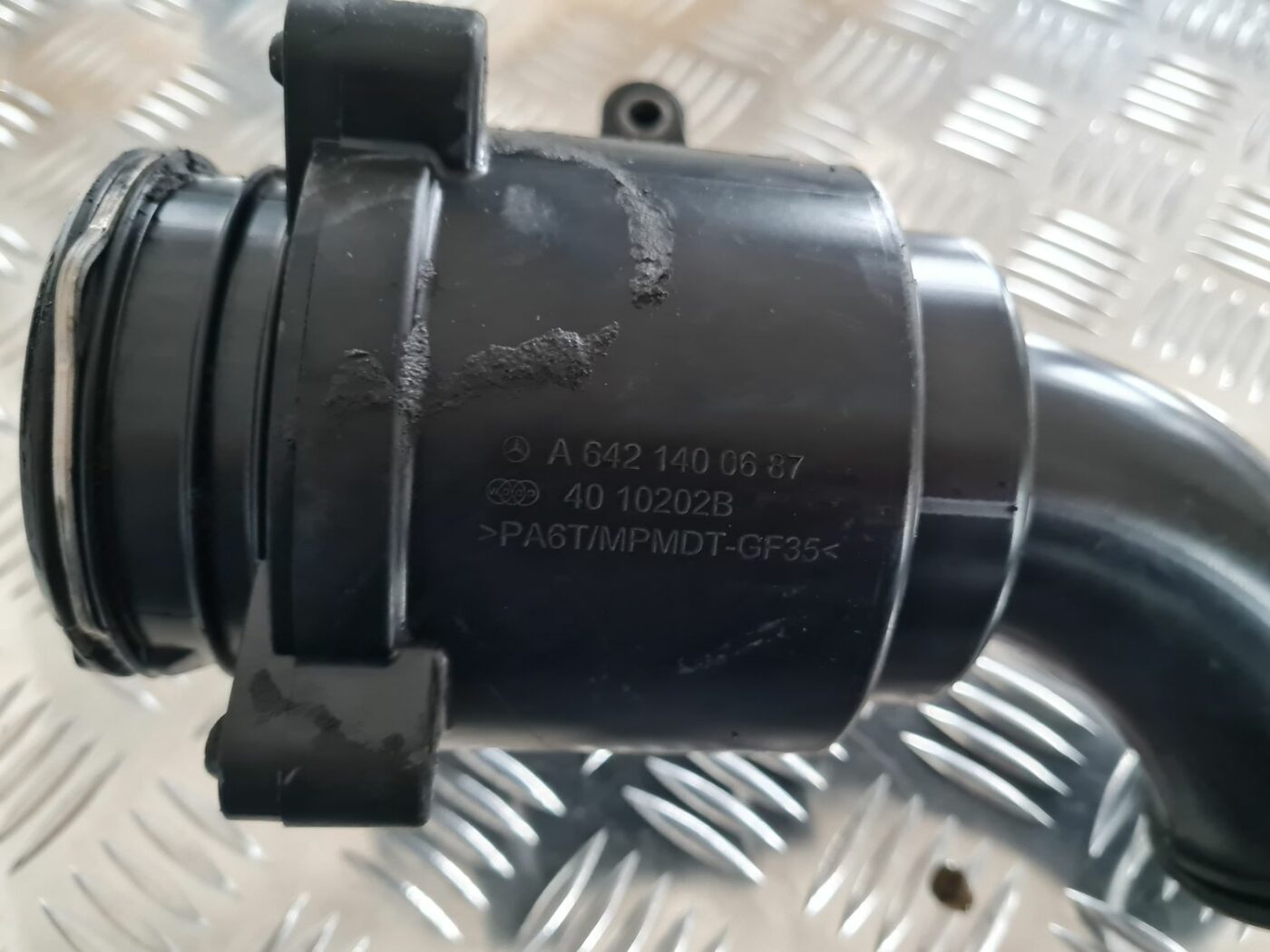 Interkulera caurule priekš MERCEDES BENZ ML320 2006 SILVER