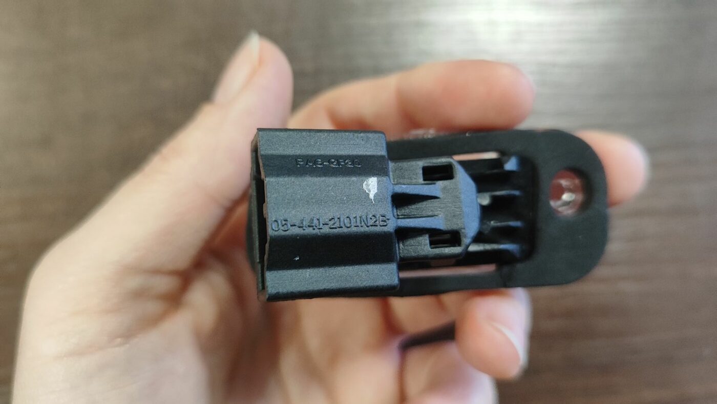 Numura zīmes apgaismojums priekš VW GOLF III 08.91-04.99