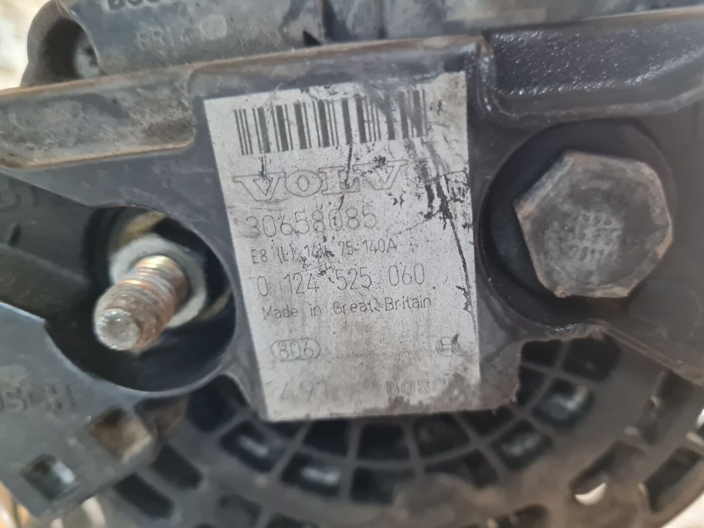 Ģenerators priekš VOLVO V70 2002 ASHGOLD 3 Ģenerators priekš VOLVO V70 2002 ASHGOLD