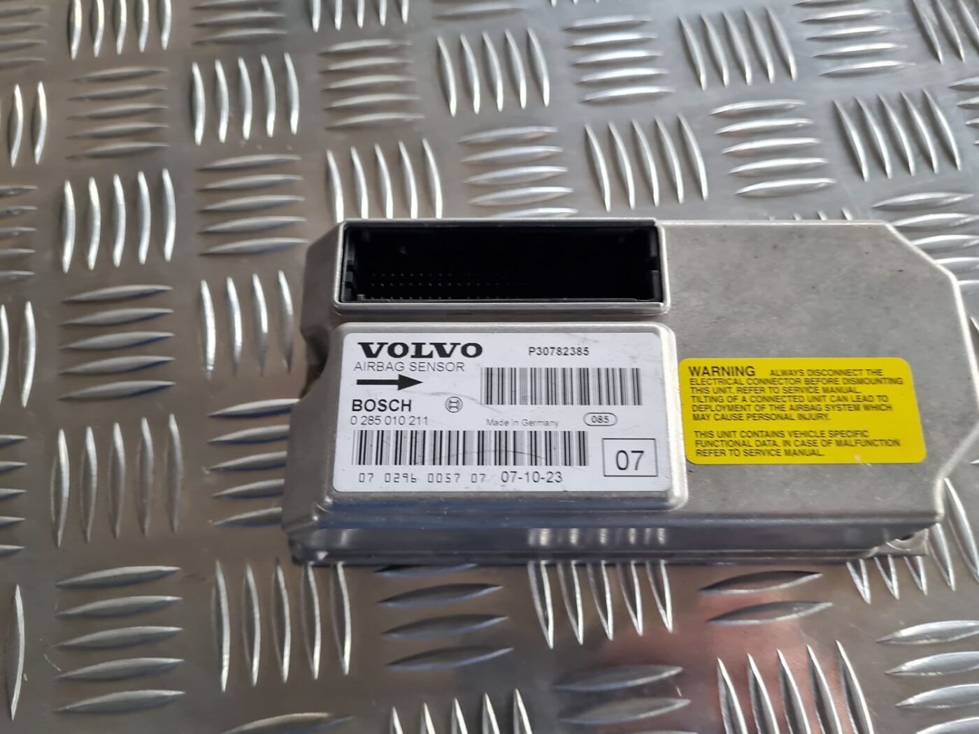 Drošības spilvena vadības bloks priekš VOLVO S60 2008