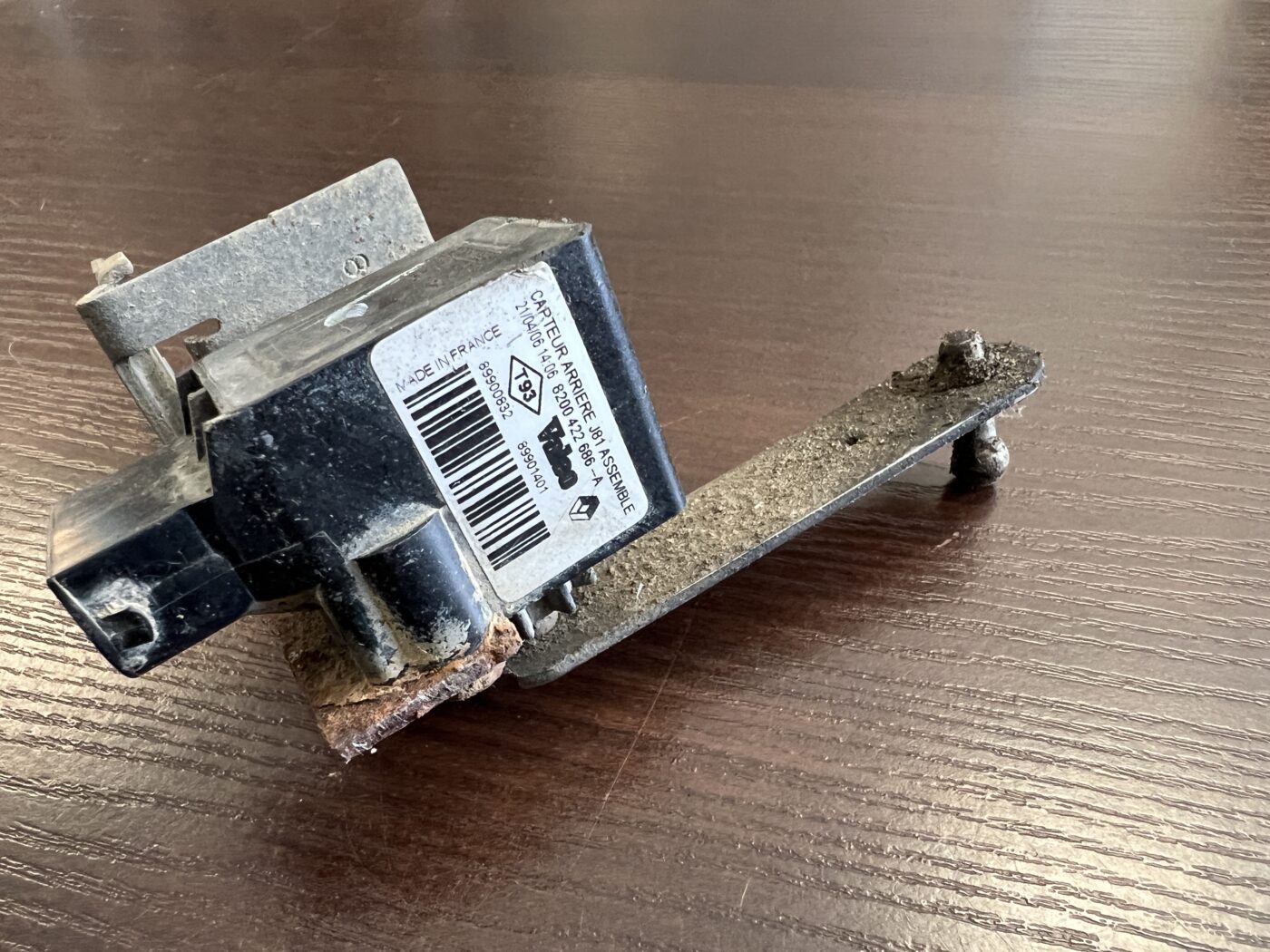 Lukturu diapazona korekcijas sensors, aizmugurē priekš RENAULT ESPACE IV 2006 2 Lukturu diapazona korekcijas sensors, aizmugurē priekš RENAULT ESPACE IV 2006